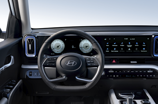 D пішінді былғары көп функциялы руль дөңгелегі. Суперкардың дизайны. Барлығы бақылауда! 